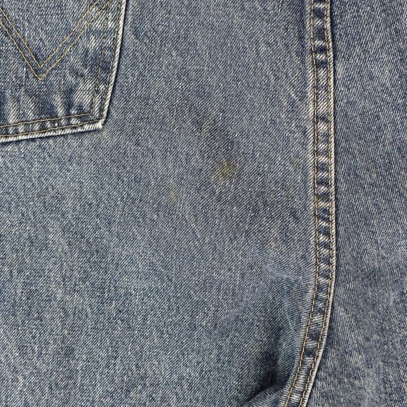 Wrangler Jeans Mens 40x34 Cowboy Cut 936RST Blue Denim - Picture 6 of 11